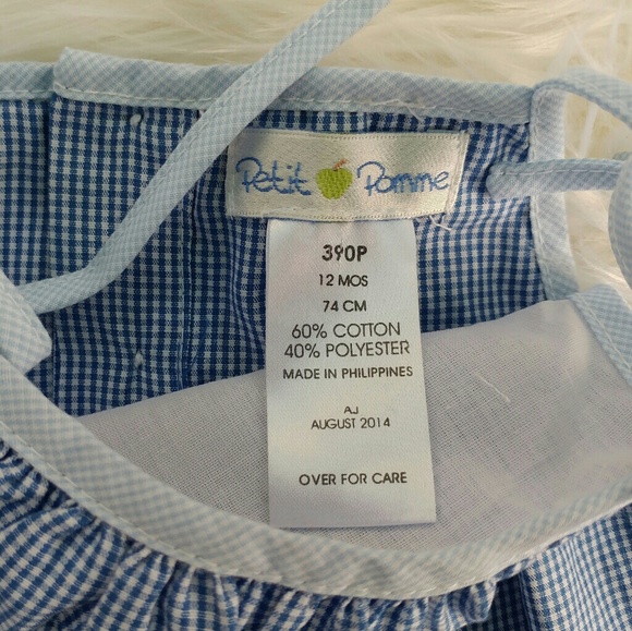 Petit Pomme Girls 12m 2 piece set - Picture 4 of 5